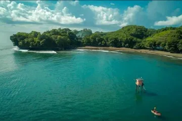 pantai viral di Pangandaran