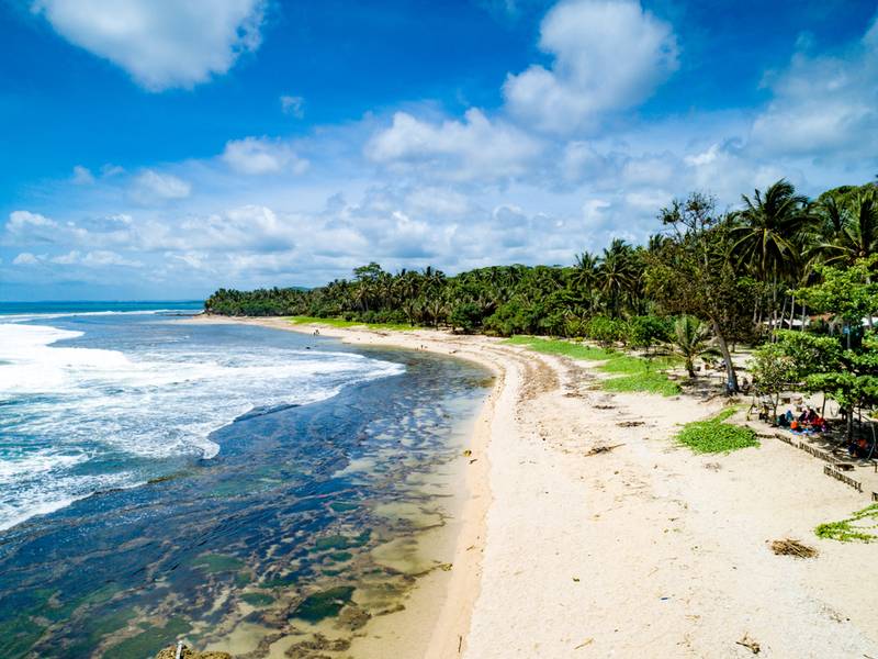pantai viral di Pangandaran